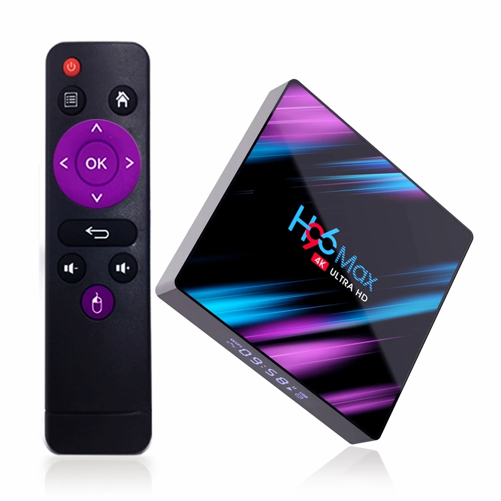 Android 9,0 tv Box 4K Ultra HD медиаплеер Android tv Box Youtube Google Assistant 5G Wif Bluetooth 4,0 Google tv Box 16GB 32GB