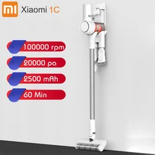 XIAOMI MIJIA 1C беспроводной ручной пылесос щетка беспроводной электрический домашний HEPA супер сильный всасывающий пылесос