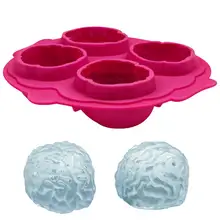 4 сетки льда мяч мыло производитель плесень шоколад Фрукты мороженое виски вино вечерние коктейльные силиконовые формы для дома Бар инструменты