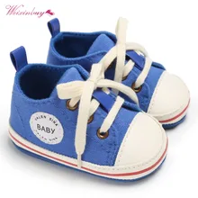 WEIXINBUY/детская обувь; коллекция года; детские мокасины для первых шагов; на шнуровке; на мягкой подошве; для новорожденных; Bebe; для девочек; кроссовки