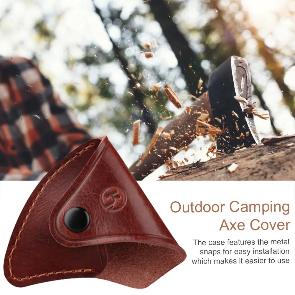 

Axe Head Sheath Outdoor Camping Axe Case Hunting Gadget For Outdoor Work Camping