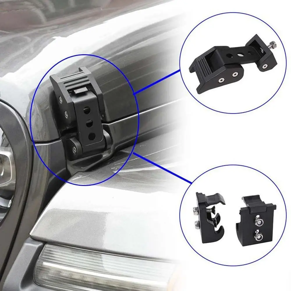 Для Jeep Wrangler Jl Jlu крышка замок Пряжка круглое отверстие автомобильный двигатель защелка крышки замок безопасности автомобильные принадлежности