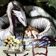 Пользовательские Фэнтези фото обои Девушка и Дракон обои Искусство Настенная роспись мультфильм декор комнаты спальня детская комната украшение дома