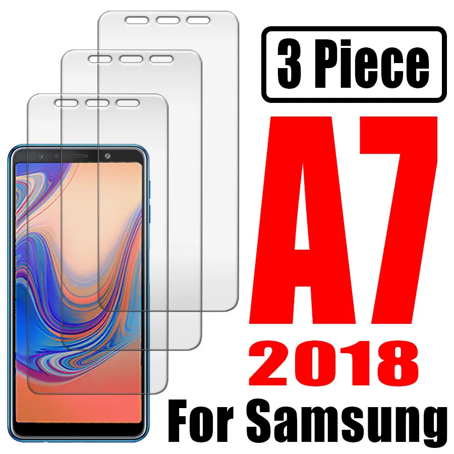 Чехол для galaxy 7, для samsung galaxy a7, a750f, бампер, чехол s on sansumg, samsum, sansung, sansun a 7, 7a, стекло, galax, стеклянная крышка, 3 шт