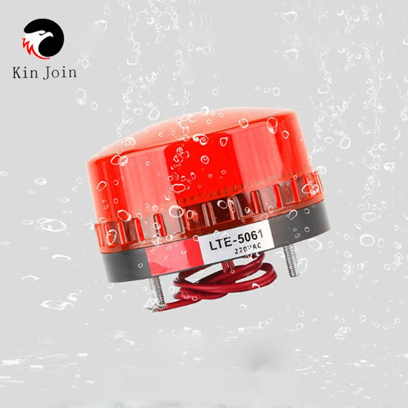 

Водонепроницаемый 12 В ~ 220 В безопасная охранная сигнализация стробоскоп сигнал безопасности предупреждение зеленый красный оранжевый Мини мигающий светодиодный светильник (со звуком)