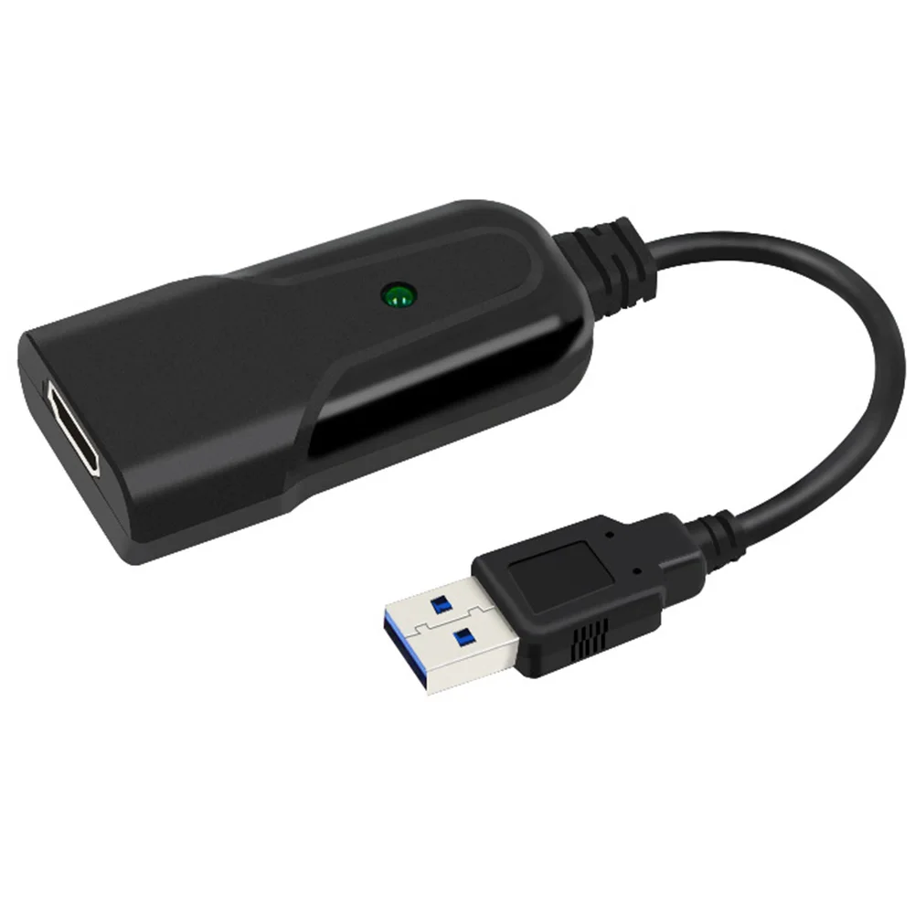 Видео карта 1080P 60 кадров в секунду высокоскоростная подключи и играй USB к HDMI
