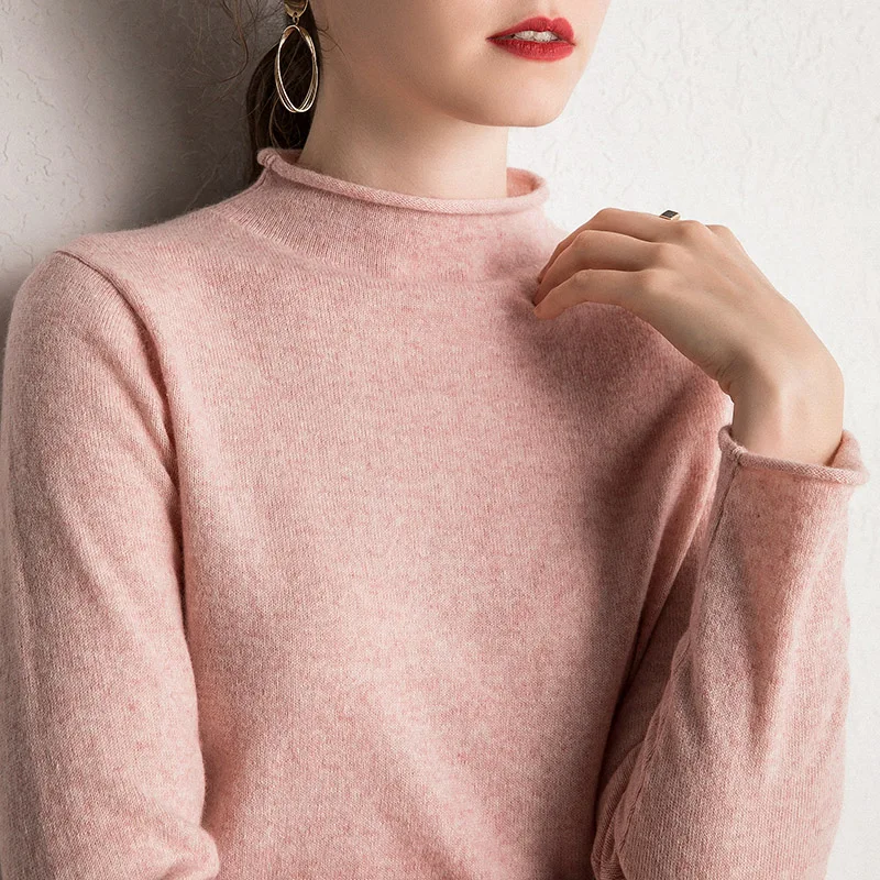 10Colors Pure Cashmere Sweaters Women Pullovers 2019 New Fashion Winter Jumpers Ladies Standard Clothes 100% Pashmina Knitwear