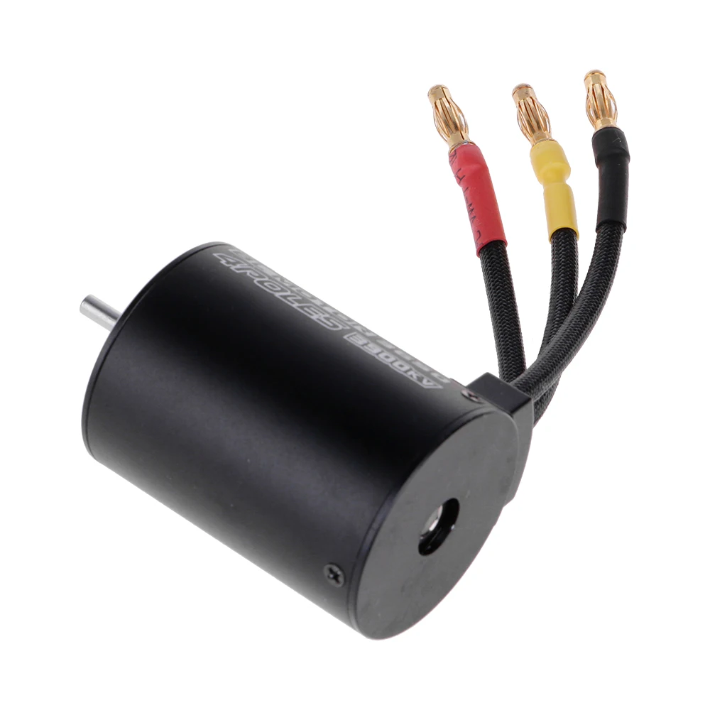 Brushless Motor 3900KV Efficient Upgrade Power System For 1/10 RC Car 3.175mm Waterproof