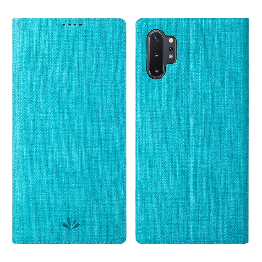 Для samsung Galaxy Note 10 Plus Чехол Кожаный Фолиант раскрывающийся чехол с подставкой и кредитными слотами для Galaxy Note 10 Plus