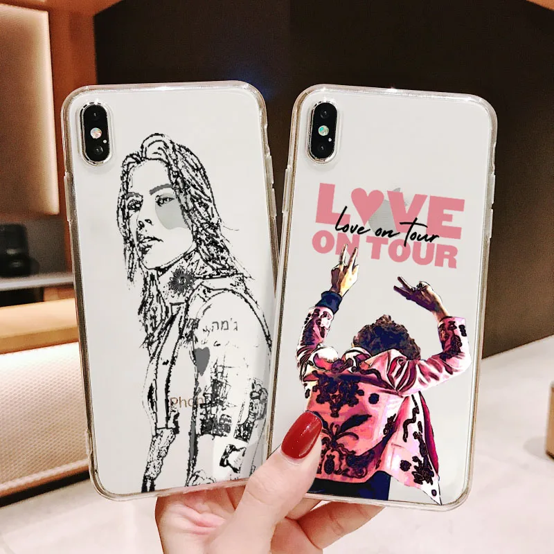Harry Styles Любовь на тур 2020 тонкая грань чехол для iPhone 12 11 Pro Max X XR XS 8 7 6 Plus мини