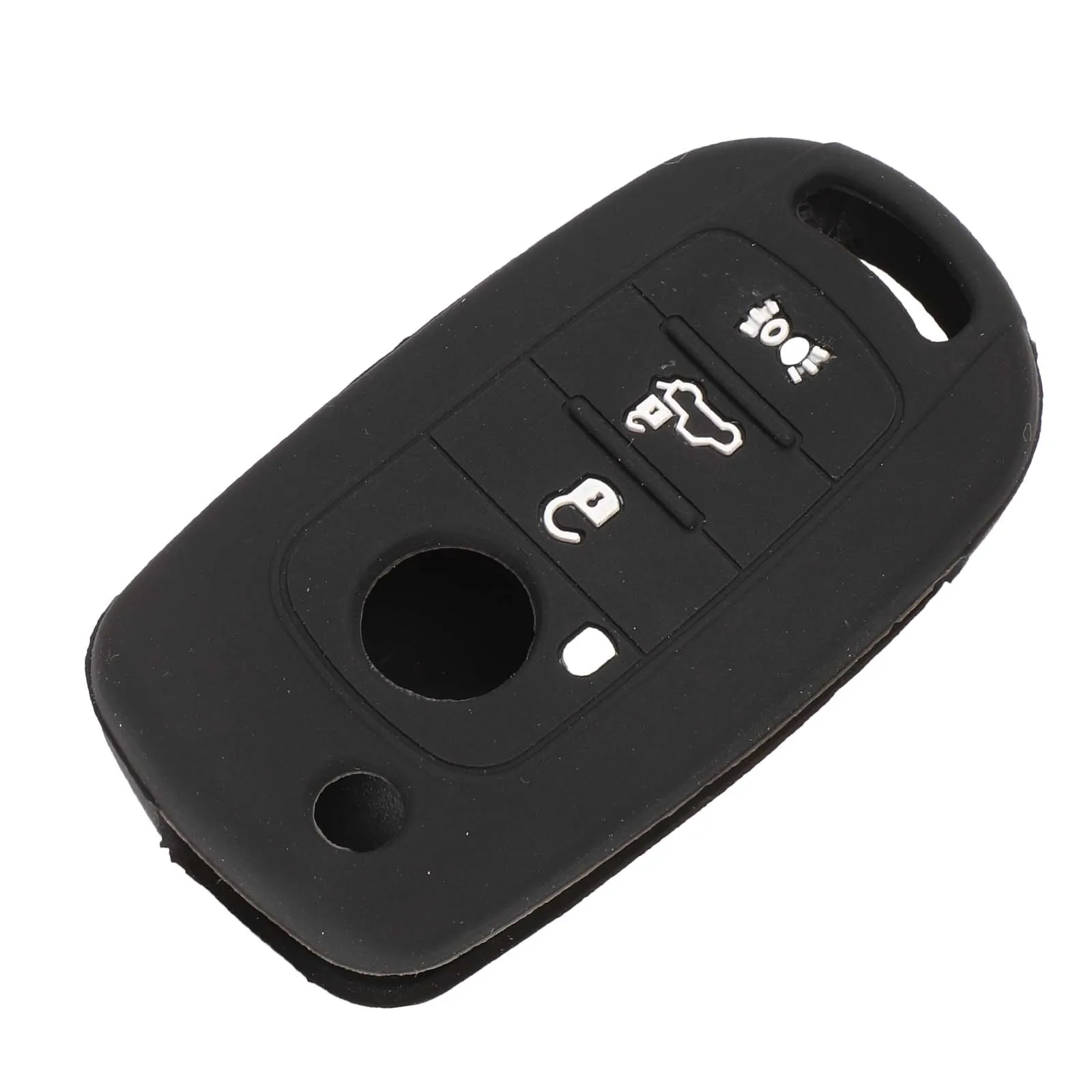 10 шт. силиконовый чехол для ключей Крышка для Fiat Egea 500X Toro Tipo для Dodge Neon Keyless Fob Shell Кожа брелок держатель протектор - Название цвета: black