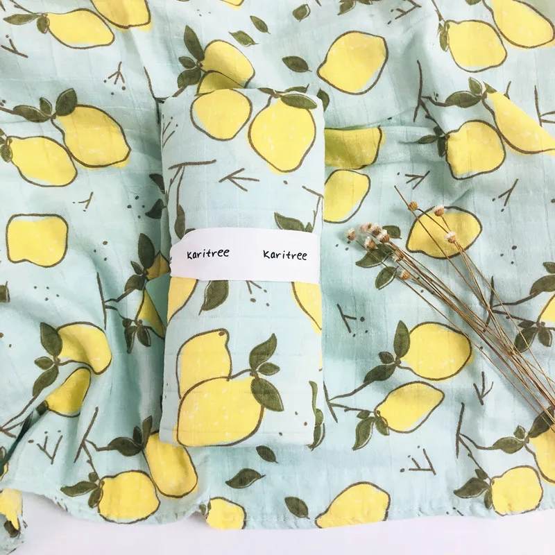 70% Bamboo 30% Cotton Baby Blankets Baby Swaddle Bedding Infant Blanket Wrap Muslin Blankets Soft Breathable For Newborn 120x120 4