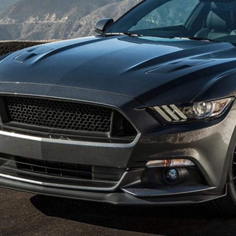 Для Ford Mustang- передний капот воздухозаборник отделка Совок вентиляционные предохранители теплоотвод вставка вентиляционное отверстие