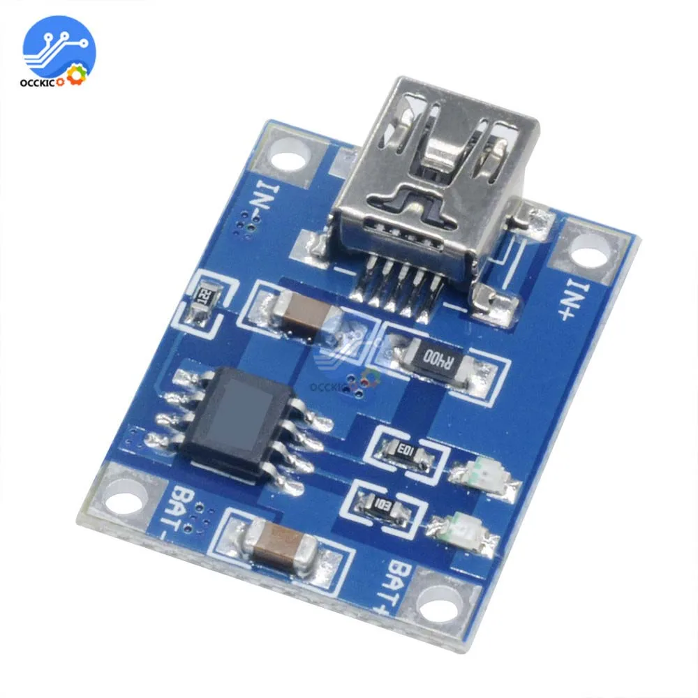 5 шт. BMS 5V 1A 18650 литиевая батарея зарядное устройство мини/Micro USB TYPE-C зарядка с функциями защиты