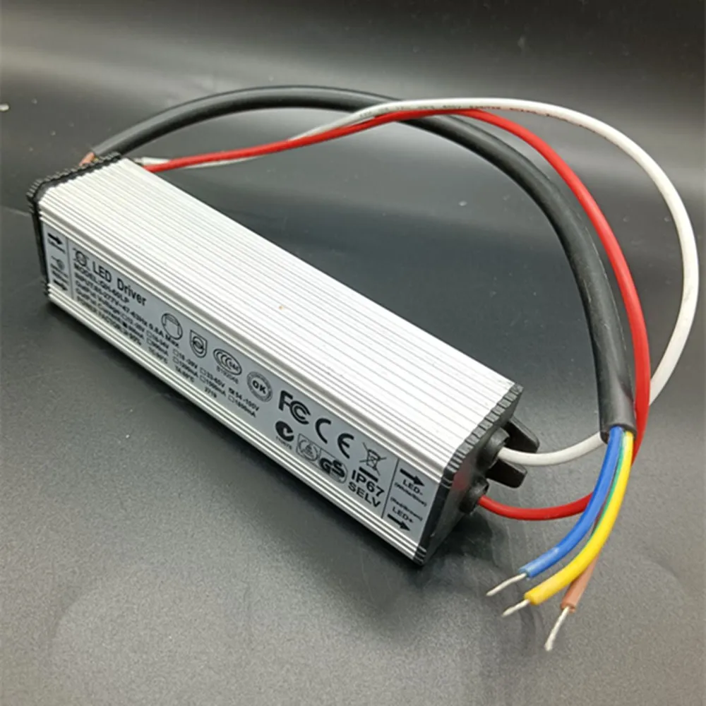Водонепроницаемый светодиодный драйвер IP67 60 Вт 85-277 в перем. Тока ма | Освещение