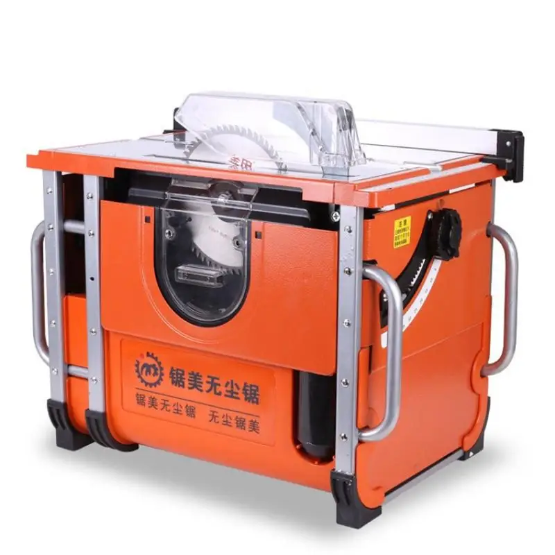 Multi-Function Home Decoration Dust-Free Chainsaw Lifting Woodworking Table Saw Small Chainsaw Solid Wood Floor Cutting 220V inverted installation lifting base woodworking inverted installation platform m8 electric wood milling tenon groove chamfering