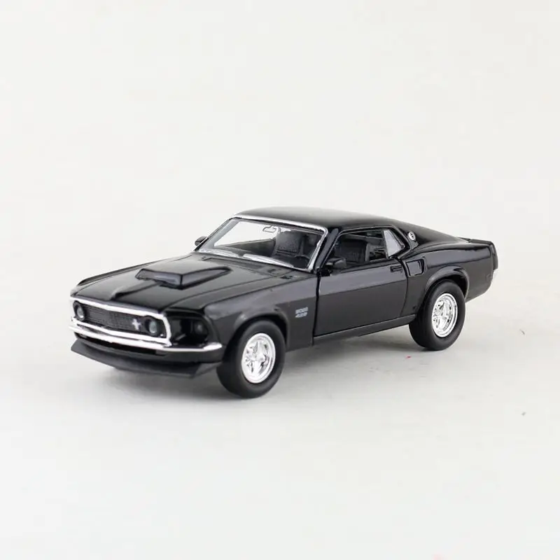 WELLY 1:36 Масштаб 1969 Ford Mustang Boss 429 игрушка литая под давлением модель автомобиля коллекция для детей подарок
