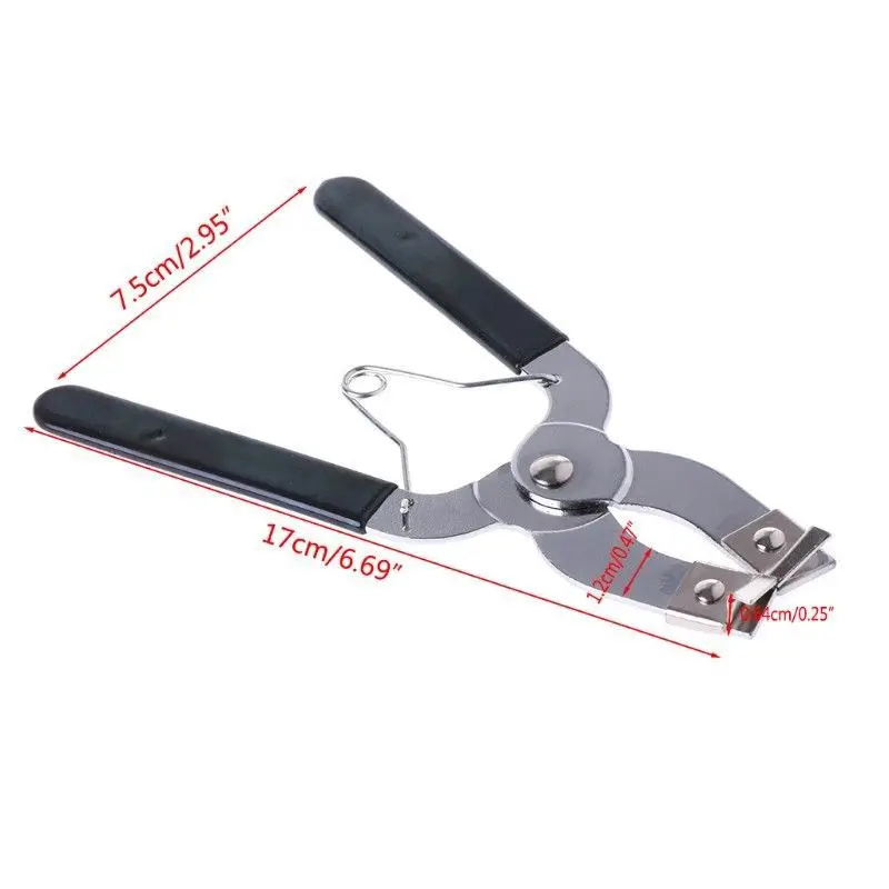 1 Set Piston Ring Compressor Installer Ratchet Plier Remover Expander Engine Pull Tool