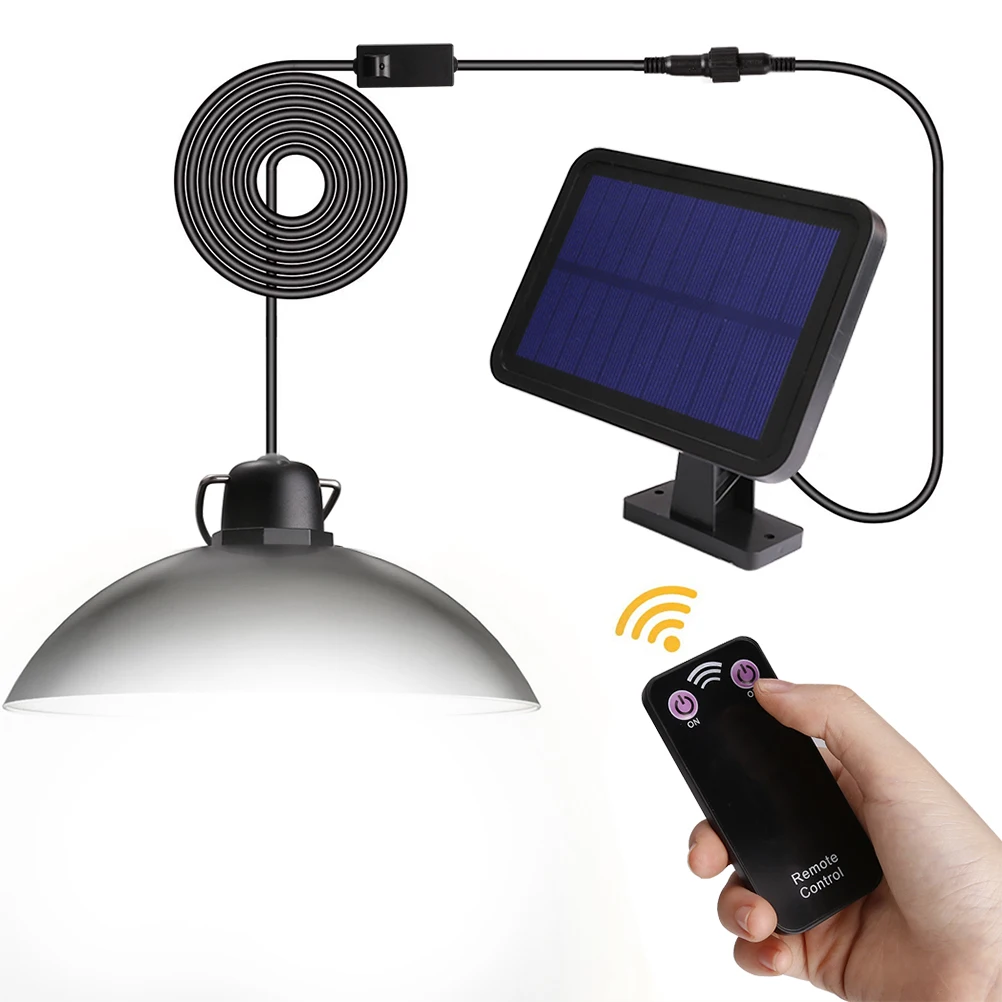 

Outdoor Solar Lights Waterproof LED Solar Light LED Shed Light With Remote Control Adjustable Solar Garden Lamp Solar Wall Light