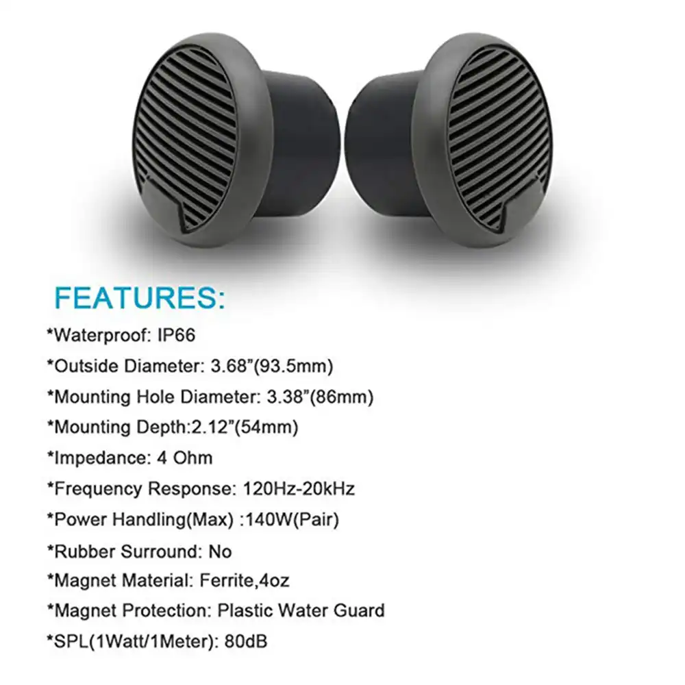 mini marine speakers