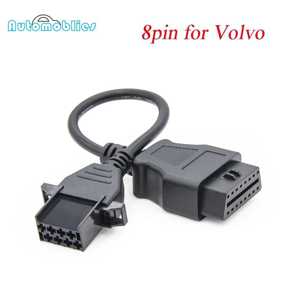 8-контактный кабель OBD2 для грузовиков Volvo диагностические кабели и коннекторы с