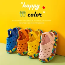 

2021 Summer New Slippers Kids Cave Shoes Baby Boys Girls Slipper Beach flip Flops Kid Breathable Light Toddler Slipper TTX9