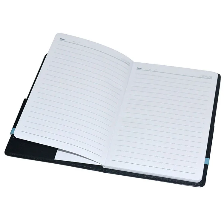 48K Deli advanced business leather notebook business meeting diary office stationery thickened notebook 48K Deli advanced business leather notebook business meeting diary office stationery thickened notebook