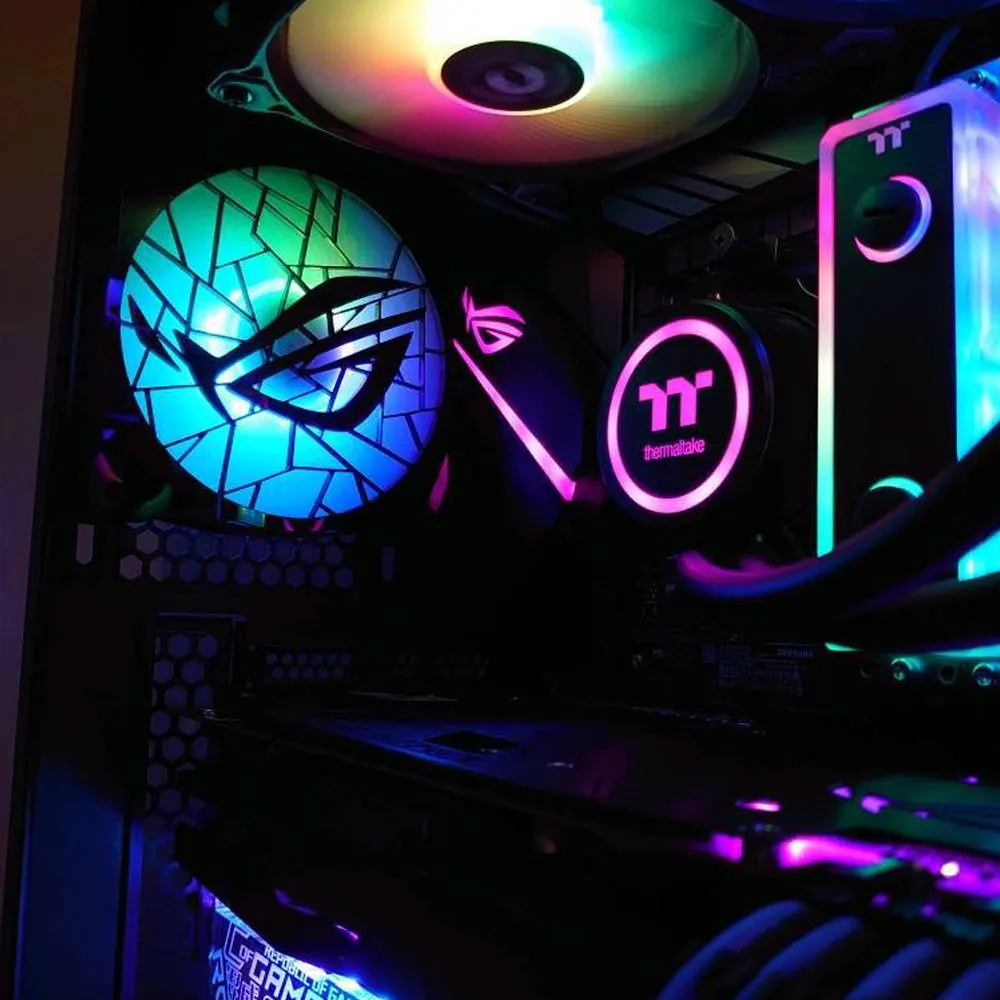 12cm*12cm Fan Cover Acrylic Cover for 120mm Radiator 120mm Fan Cool for Computer Case Cooling fan guard