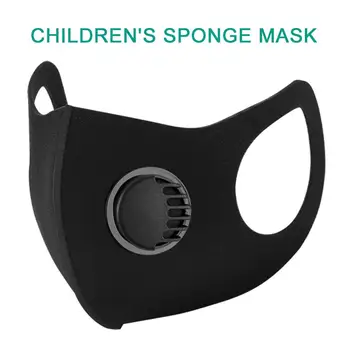 

Cute PM2.5 Washable Mouth Mask With Valve Kids Children Anti Haze Dust Mask Nose Filter Face Respirator