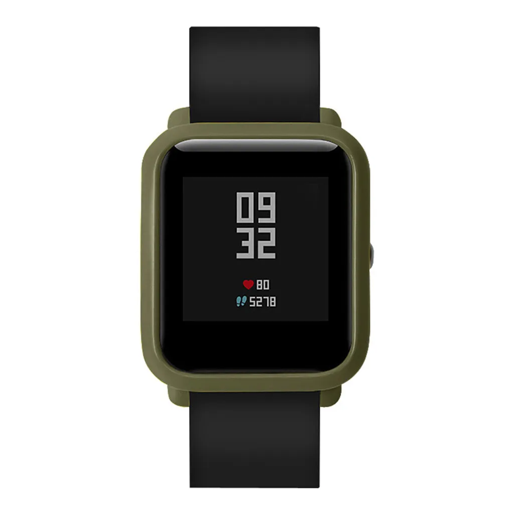 Мягкий ТПУ чехол Защитный чехол для Xiaomi Huami Amazfit Bip Youth/Lite SmartWatch Watachband Спортивные товары аксессуары