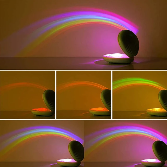 Shell Rainbow Projector Night Lamp 5