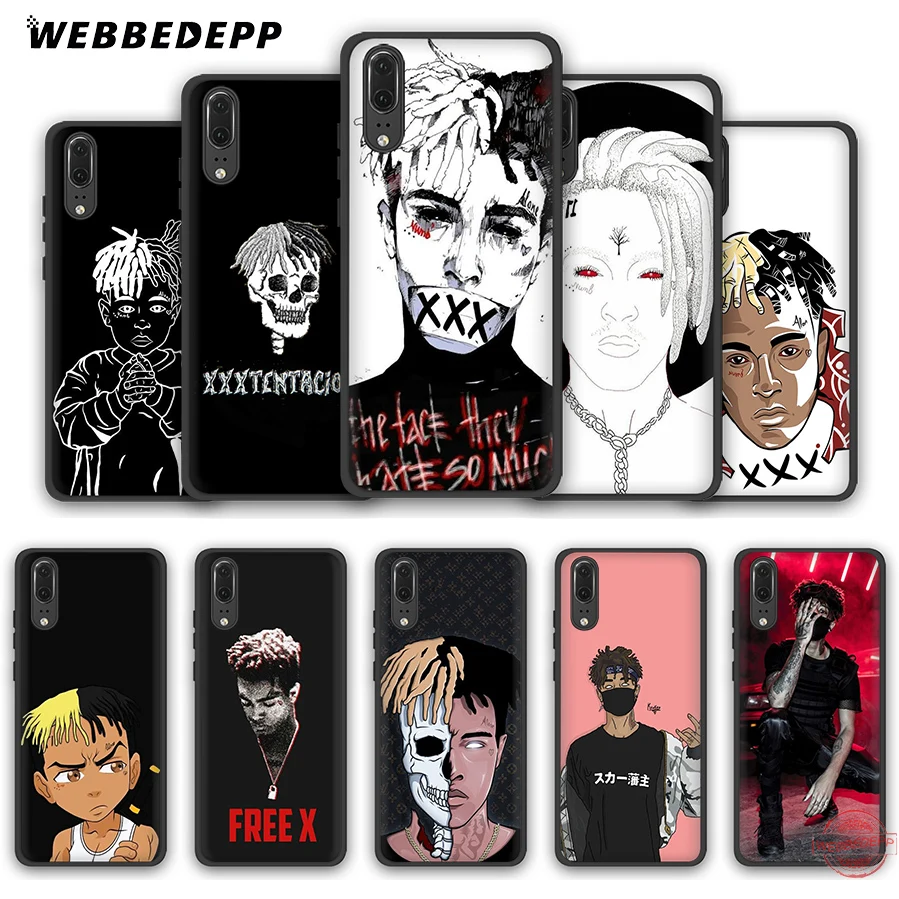 WEBBEDEPP Xxxtentacion Soft Case for Huawei P Smart Z Plus 2018 2019 &amp Y6 Y7 Y9 Prime V20 | Мобильные телефоны и