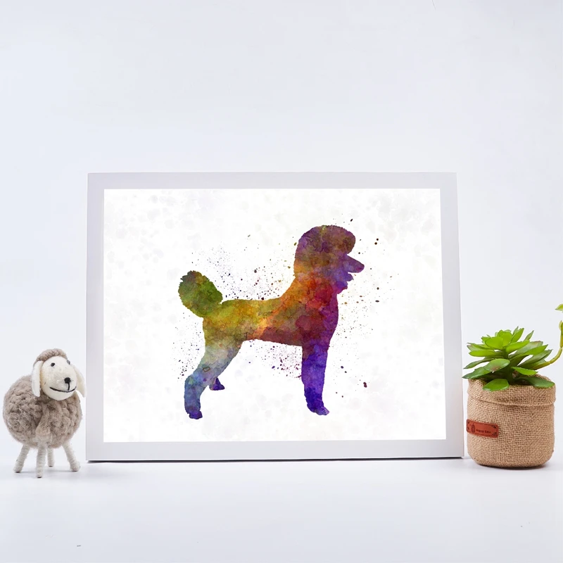 American-Staffordshire-Terrier-Watercolor-Pet-Dog-Posters-and-Prints-Basenji-Dachshund-Poodle-Art-Canvas-Painting-Wall (3)