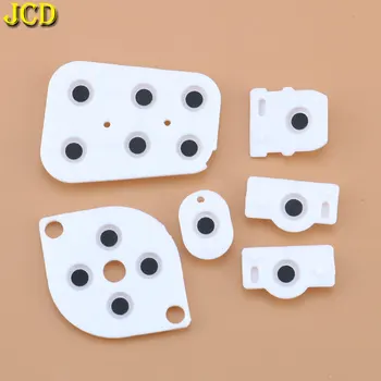 

JCD 1Set Silicon Conductive Rubber Pad A B X Y D Pad Buttons Contacts Kit for Nintend N64 Controller Joy Pad Conductive Button