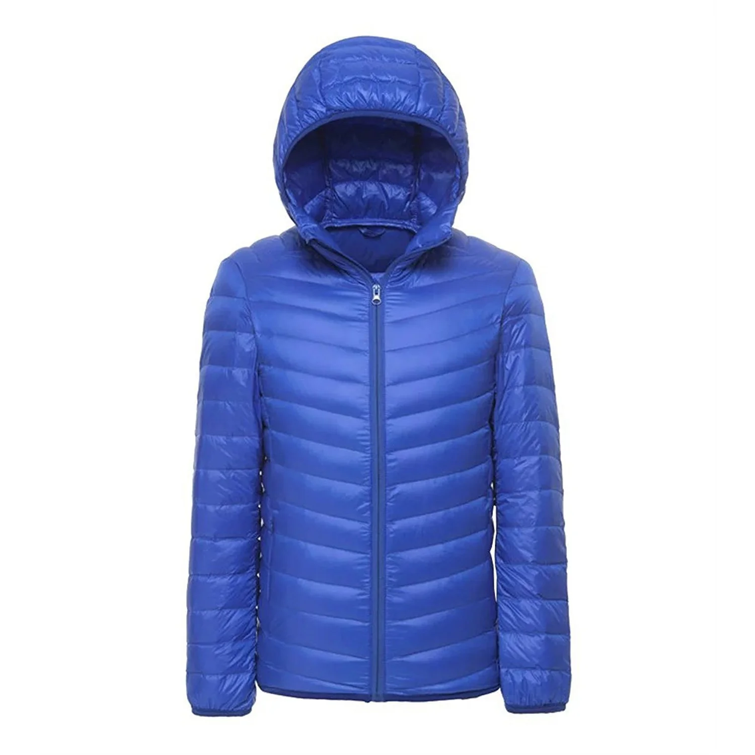 Vogue Men Winter Parka Jacket Ultra Thin Hooded Duck Down Parka Jacket Coat Solid Warm Casual Men Clothes Nice Mens Parkas