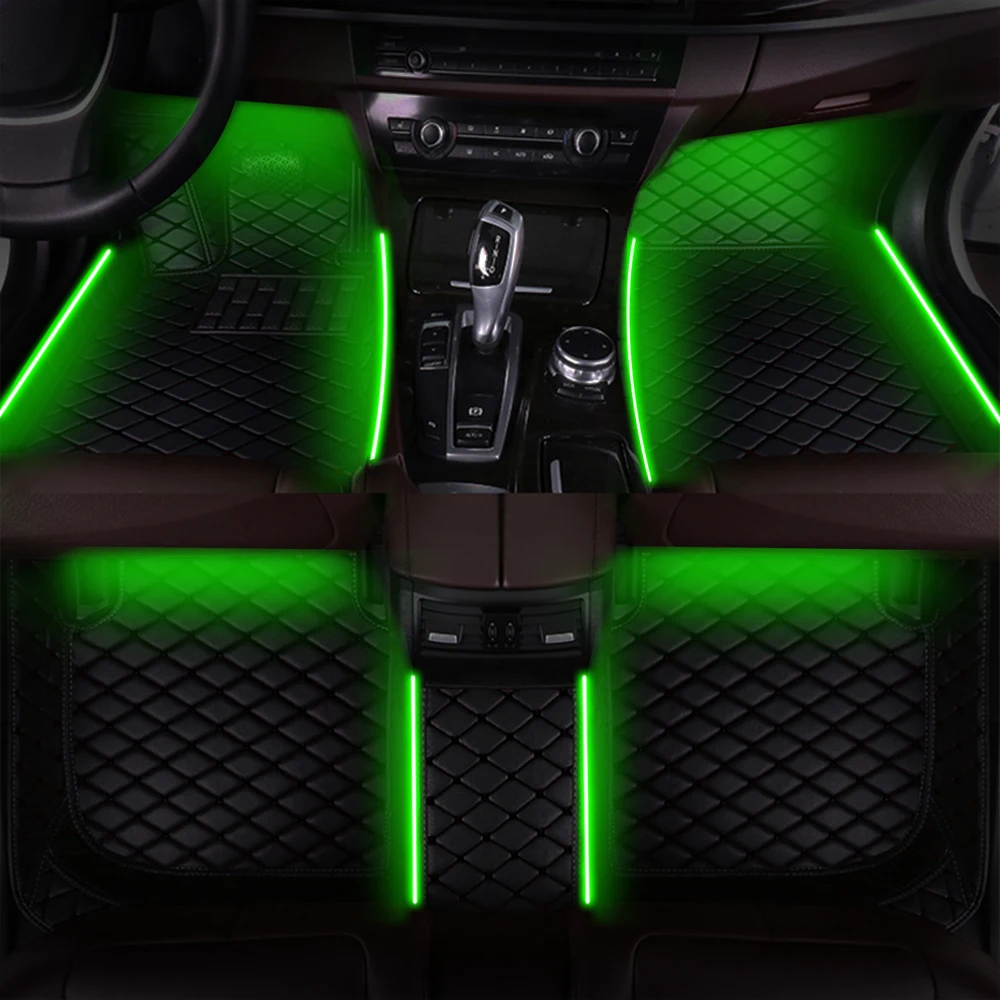 

For BMW 2 Series Coupe F23 2015-2018 Car Floor Mats Carpet Lights Led Decorative Interior Lights Kit Car Accessories