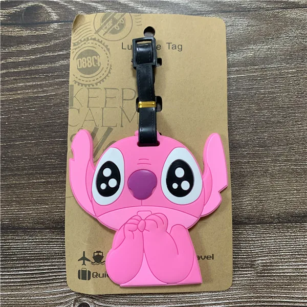 IVYYE Stitch Eeyore аниме аксессуары для путешествий багажная бирка на чемодан ID адрес портативный держатель тегов багажная этикетка Новинка - Цвет: see chart