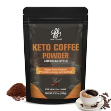 

iMATCHME 100g Keto Coffee Powder Organic Instant Fat Burner Ketone Diet ketosis Slimming Speed Up Weight Loss Metabolism