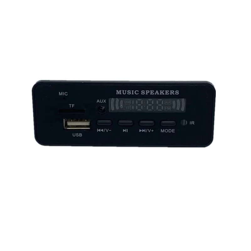 VICFINE цветной экран 5-12 в MP3 WMA беспроводной Bluetooth 5,0 декодер плата аудио модуль USB FM TF радио AUX вход без усилителя
