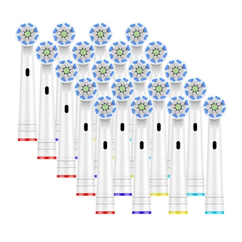 

20Pcs replacement brush heads for Oral B electric toothbrush before power/Pro health/Triumph/3D Excel/clean precision vitality