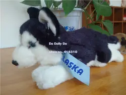 Оригинальный реалистичный Alaskan Malamute собака моделирование в виде животного мягкая набивная плюшевая игрушка кукла детский подарок на день
