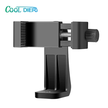 

COOL DIER Universal Rotating tripod installation adapter Adjustable phone holde Vertical tripod mounting clip For smart phone