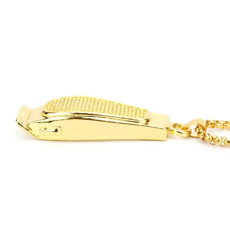Мода Хип-хоп парикмахерское прямое ожерелье бритва брелок 3D Парикмахерская Салон бритва влажное бритье складное срезанное горло подвеска с ножом-30