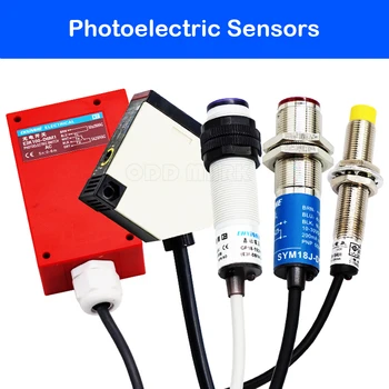 

Free Shipping Photoelectric switch diffuse reflection type laser sensor analog proximity switch DC AC NPN PNP.