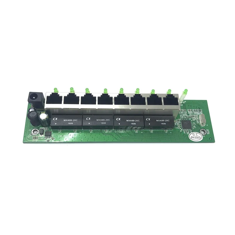 OEM 10 / 100 Мбит/с RJ45 8 портов модуль переключателя быстрого Ethernet Lan концентратор