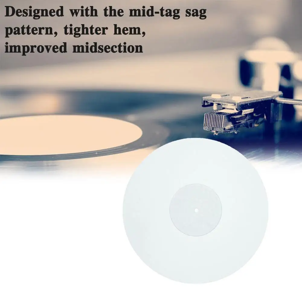 3mm Acrylic Record Pad 12 Inch Vinyl Record Player Pad T4Y3