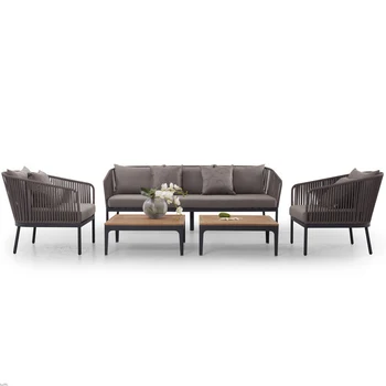 

Outdoor sofa courtyard designer rattan living room weave rattan sofa