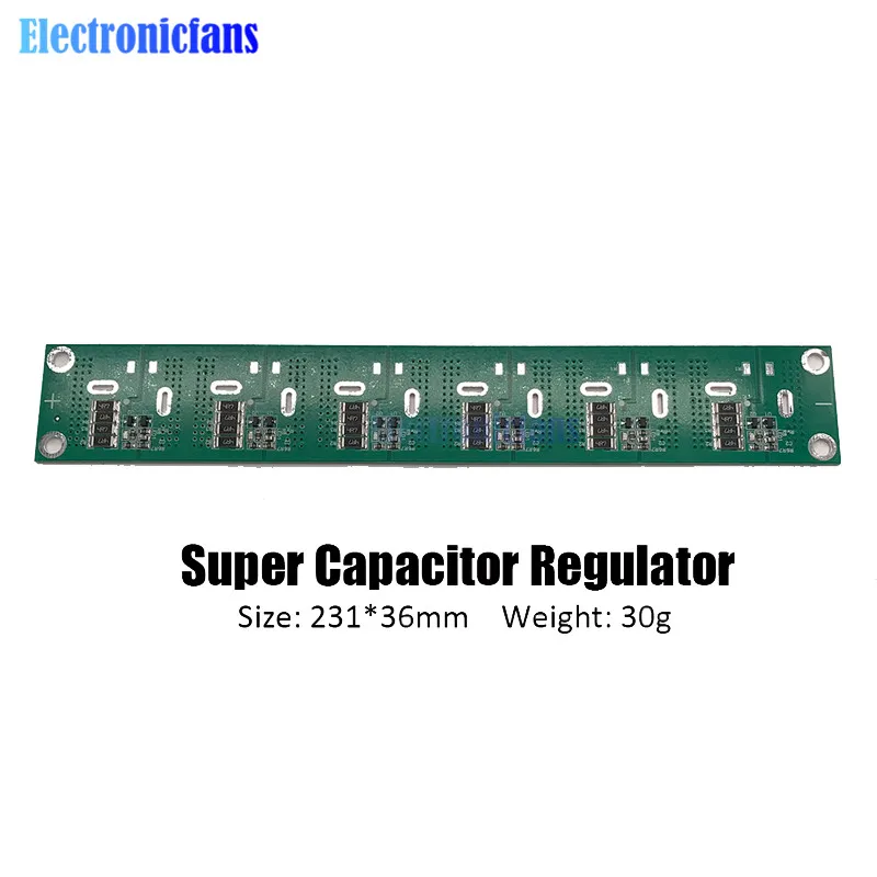6 шт. 2,85 в 700F 35*72 мм плоские ножки сверх яркий конденсатор низкий ESR супер конденсатор для автомобиля Solderless с защитой баланса доска