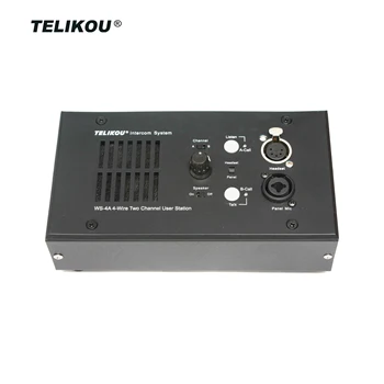 

Telikou WS-4A 4-wire user station for intercom system