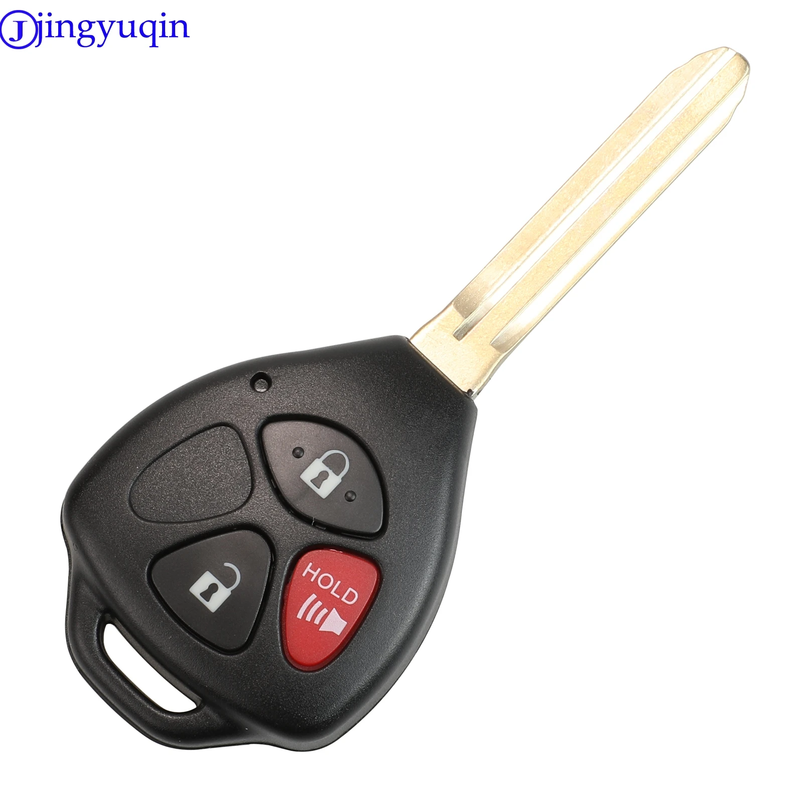 Jingyuqin 3 кнопки ASK 314 МГц HyQ12BBY с чипом ID67 чехол для дистанционного ключа Toyota RAV4 Yaris Venza